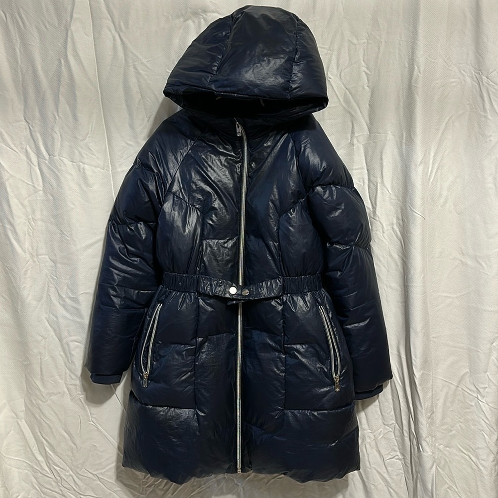 Jacadi Navy Winter Coat 100% Down